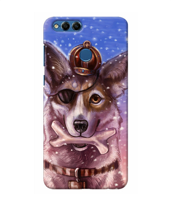 Pirate Wolf Honor 7x Back Cover