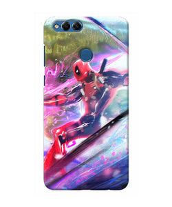 Deadpool Super Hero Honor 7x Back Cover