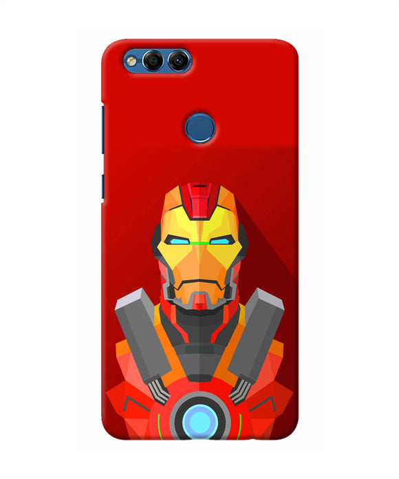 Ironman Print Honor 7x Back Cover