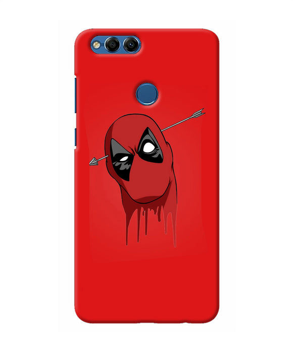 Funny Deadpool Honor 7x Back Cover