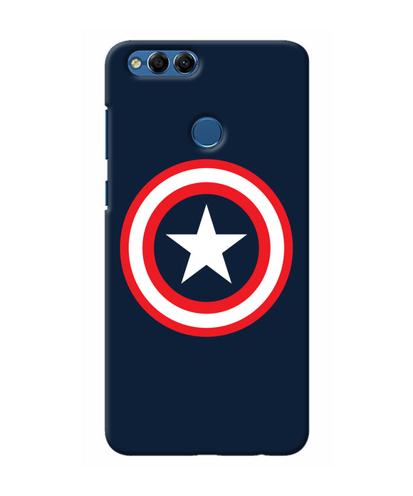 Captain America Logo Honor 7x Back Cover