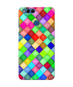 Abstract Colorful Squares Honor 7x Back Cover