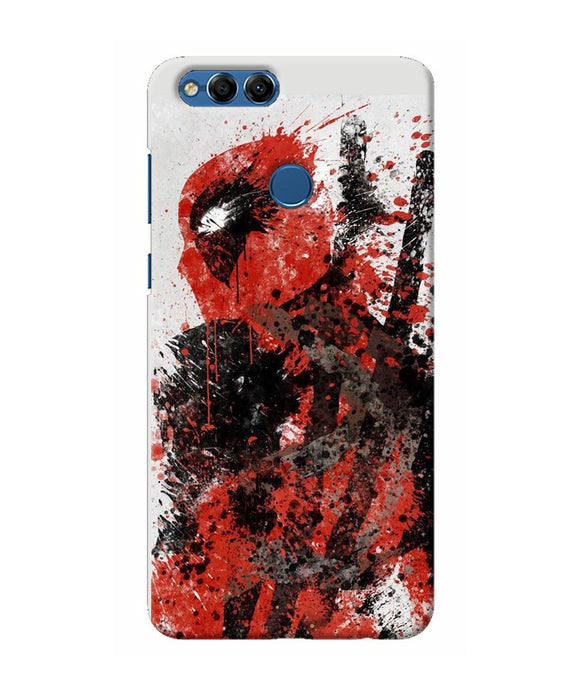 Deadpool Rugh Sketch Honor 7x Back Cover