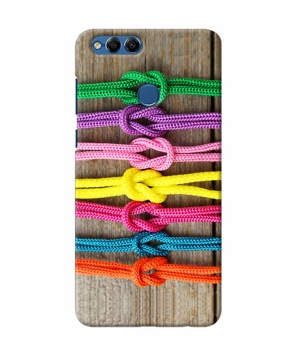 Colorful Shoelace Honor 7x Back Cover