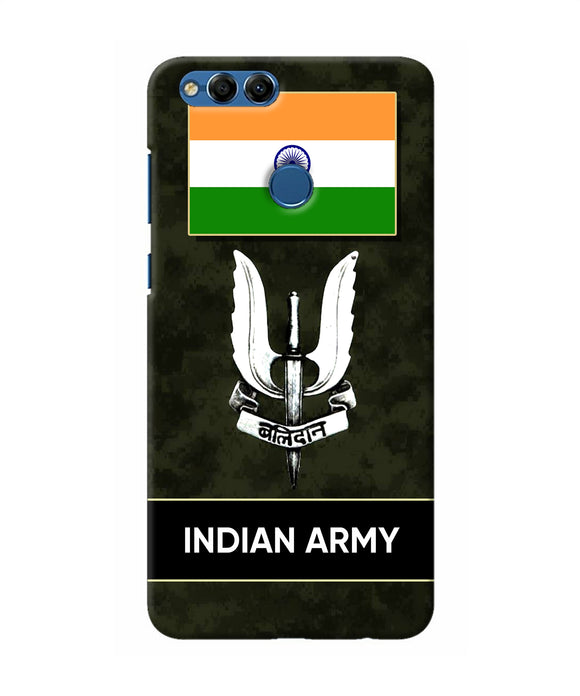Indian Flag Balidan Logo Honor 7x Back Cover