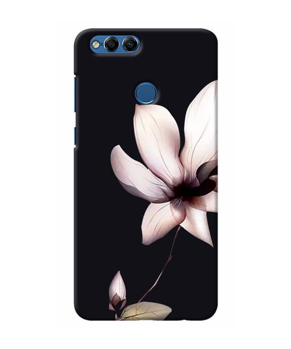 Flower White Honor 7x Back Cover