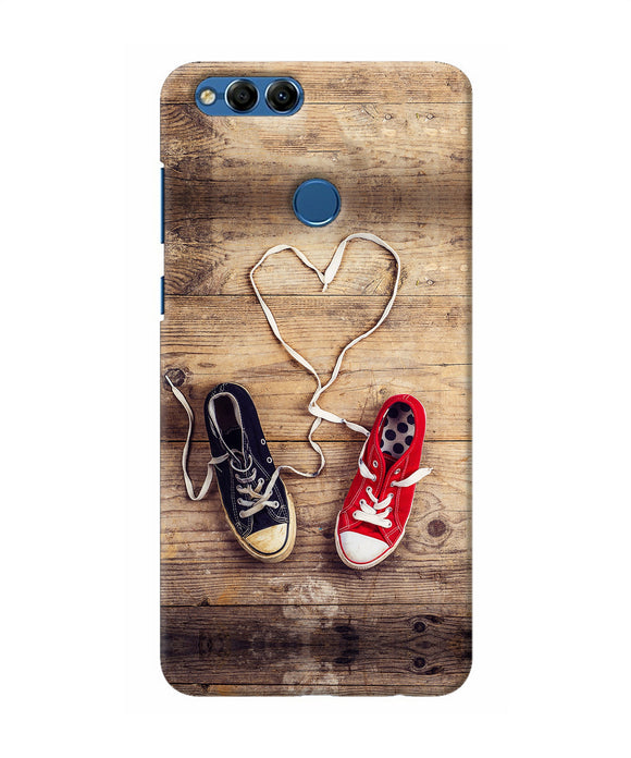 Shoelace Heart Honor 7x Back Cover