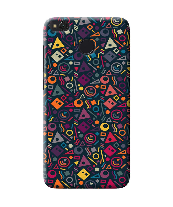 Geometric Abstract Redmi 4 Back Cover