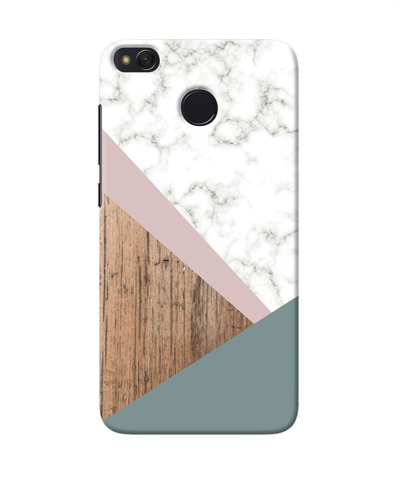 Marble Wood Abstract Redmi 4 Back Cover