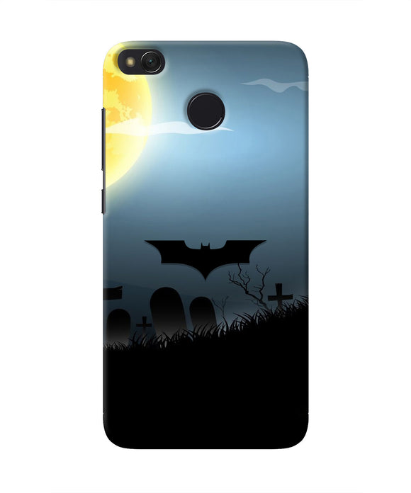 Batman Scary cemetry Redmi 4 Real 4D Back Cover