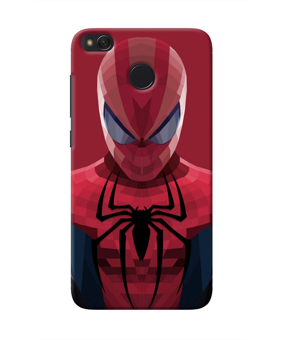 Spiderman Art Redmi 4 Real 4D Back Cover
