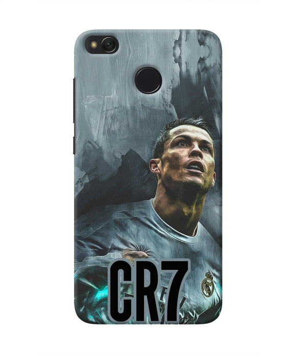 Christiano Ronaldo Grey Redmi 4 Real 4D Back Cover