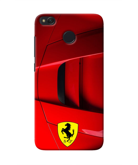 Ferrari Car Redmi 4 Real 4D Back Cover