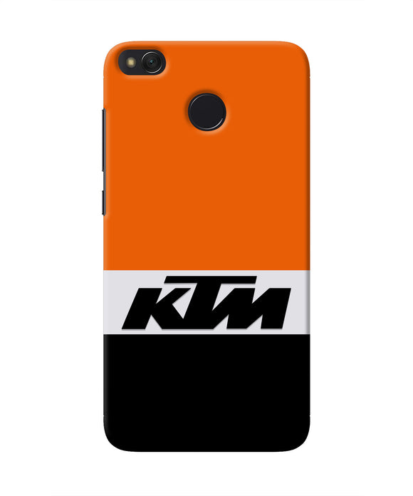 KTM Colorblock Redmi 4 Real 4D Back Cover