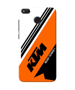 KTM Abstract Redmi 4 Real 4D Back Cover