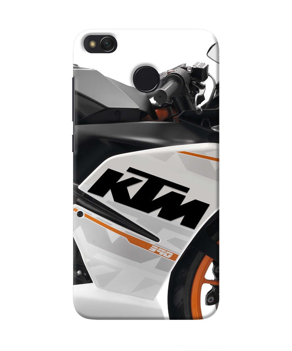 KTM Bike Redmi 4 Real 4D Back Cover