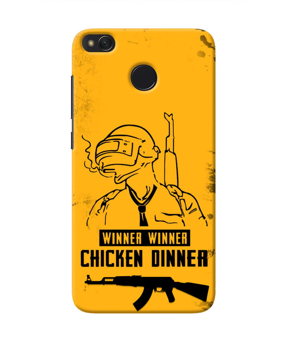 PUBG Chicken Dinner Redmi 4 Real 4D Back Cover