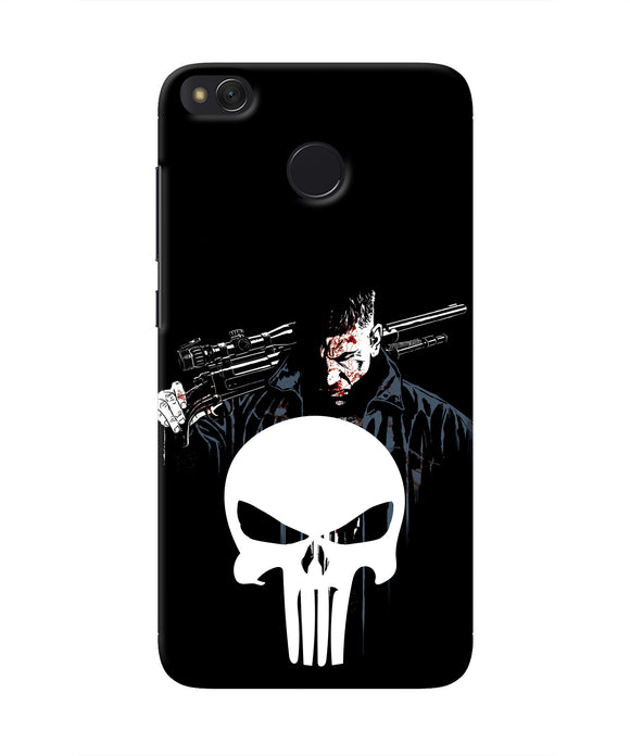 Punisher Character Redmi 4 Real 4D Back Cover