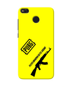 PUBG AKM Gun Redmi 4 Real 4D Back Cover