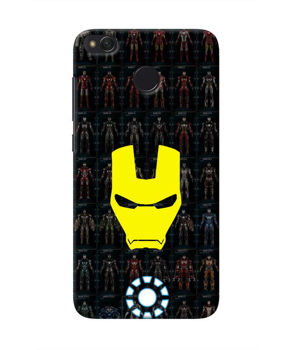 Iron Man Suit Redmi 4 Real 4D Back Cover