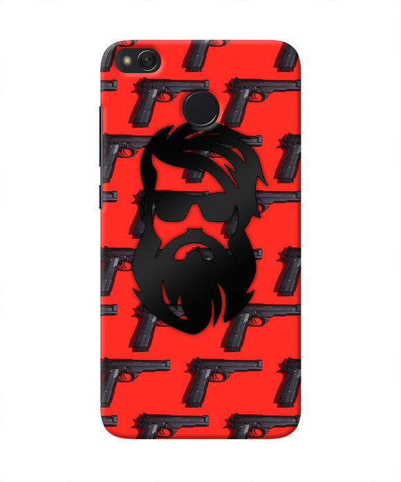 Rocky Bhai Beard Look Redmi 4 Real 4D Back Cover