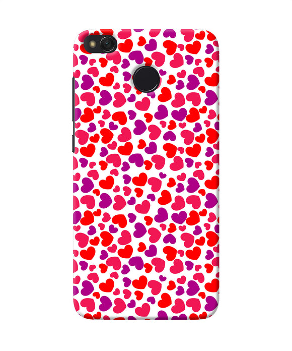 Heart Print Redmi 4 Back Cover