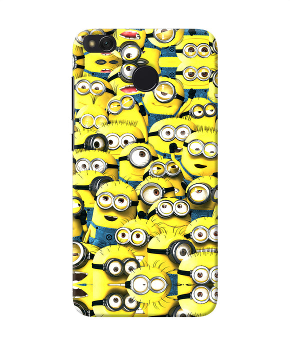 Minions Mini Crowd Redmi 4 Back Cover