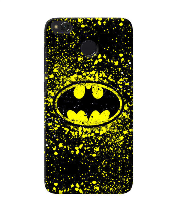 Batman Last Knight Print Yellow Redmi 4 Back Cover