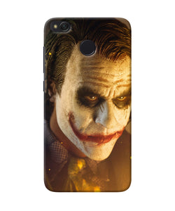 The Joker Face Redmi 4 Back Cover