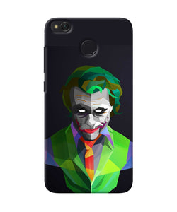 Abstract Joker Redmi 4 Back Cover