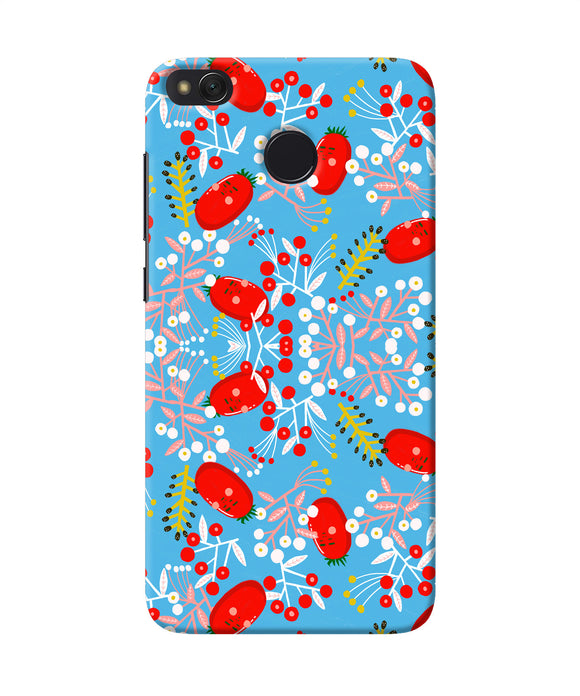 Small Red Animation Pattern Redmi 4 Back Cover