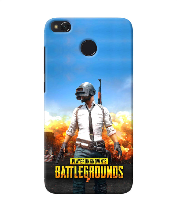 Pubg Poster Redmi 4 Back Cover