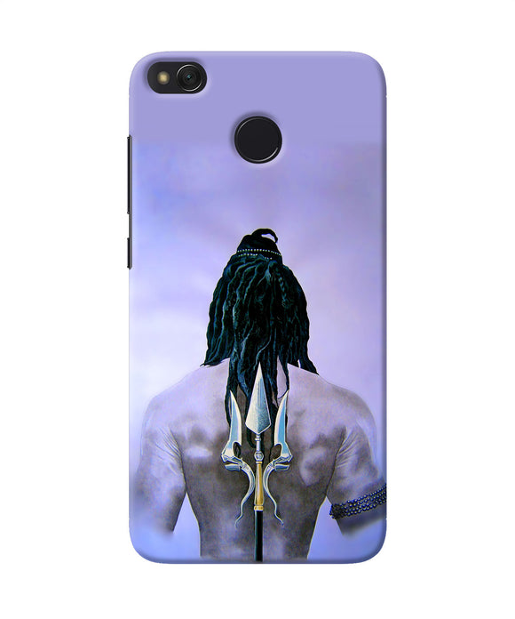 Lord Shiva Back Redmi 4 Back Cover