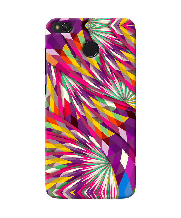 Abstract Colorful Print Redmi 4 Back Cover