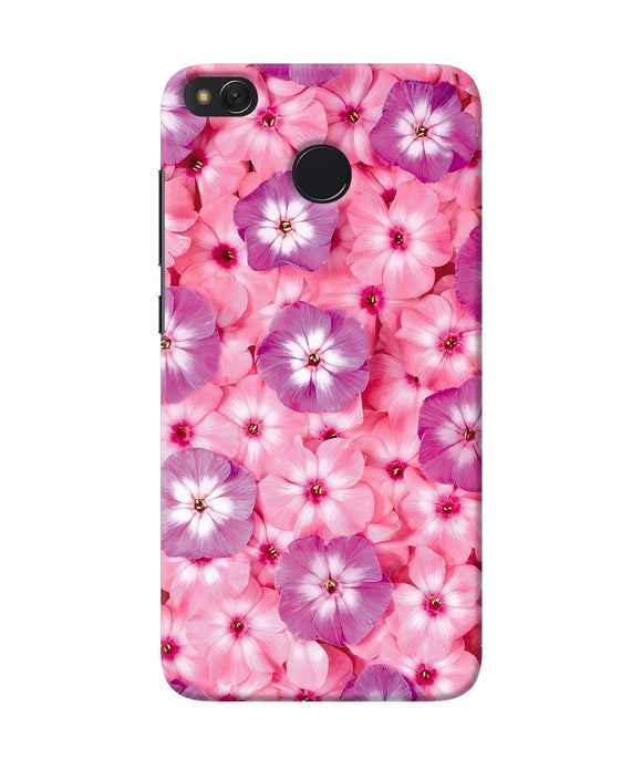 Natural Pink Flower Redmi 4 Back Cover