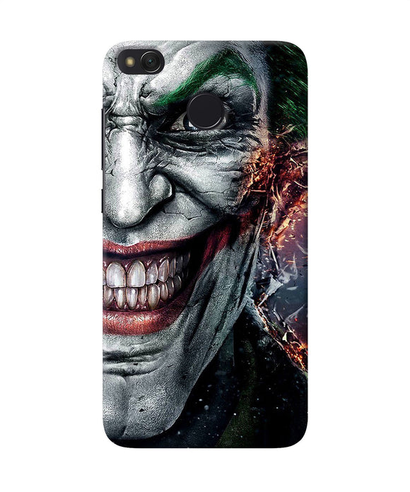 Joker Half Face Redmi 4 Back Cover