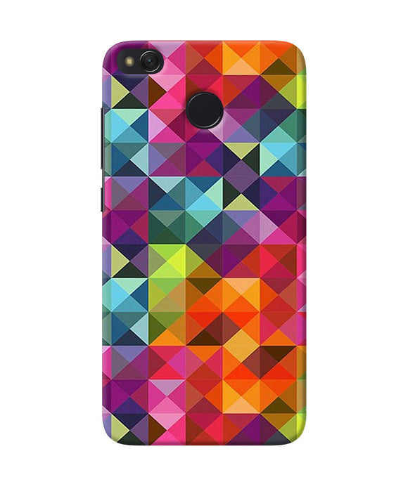 Abstract Triangle Pattern Redmi 4 Back Cover