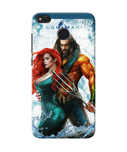 Aquaman Couple Water Redmi 4 Back Cover