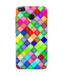 Abstract Colorful Squares Redmi 4 Back Cover