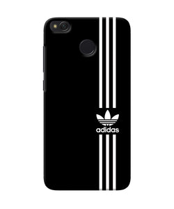 Adidas Strips Logo Redmi 4 Back Cover