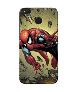 Spiderman On Sky Redmi 4 Back Cover