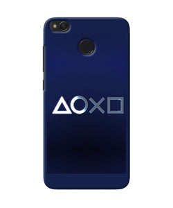 Aoxo Logo Redmi 4 Back Cover