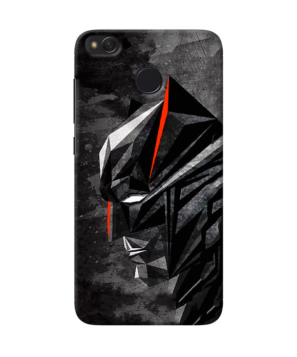 Batman Black Side Face Redmi 4 Back Cover