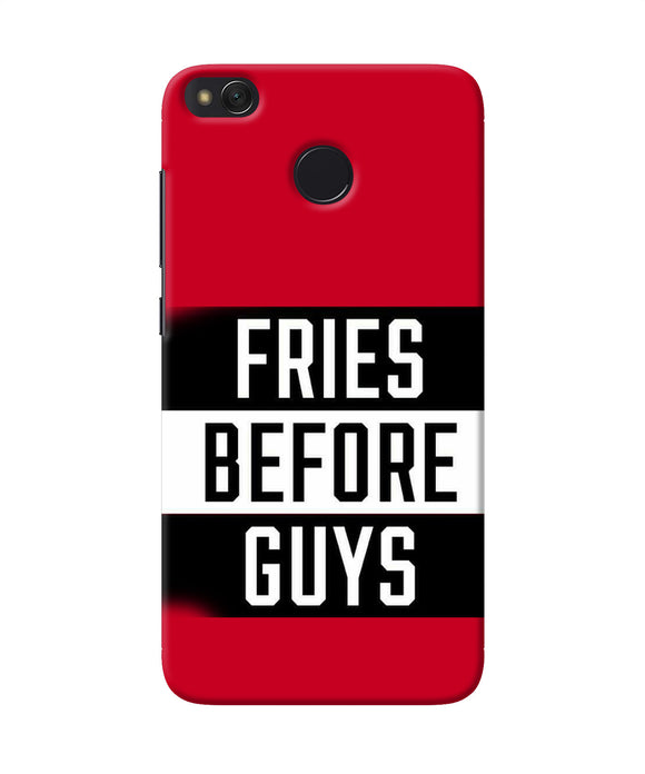 Fries Before Guys Quote Redmi 4 Back Cover