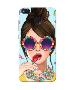 Fashion Girl Redmi 4 Back Cover