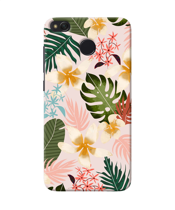 Leaf Print Redmi 4 Back Cover