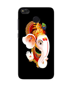 Lord Ganesh Face Redmi 4 Back Cover