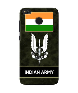 Indian Flag Balidan Logo Redmi 4 Back Cover