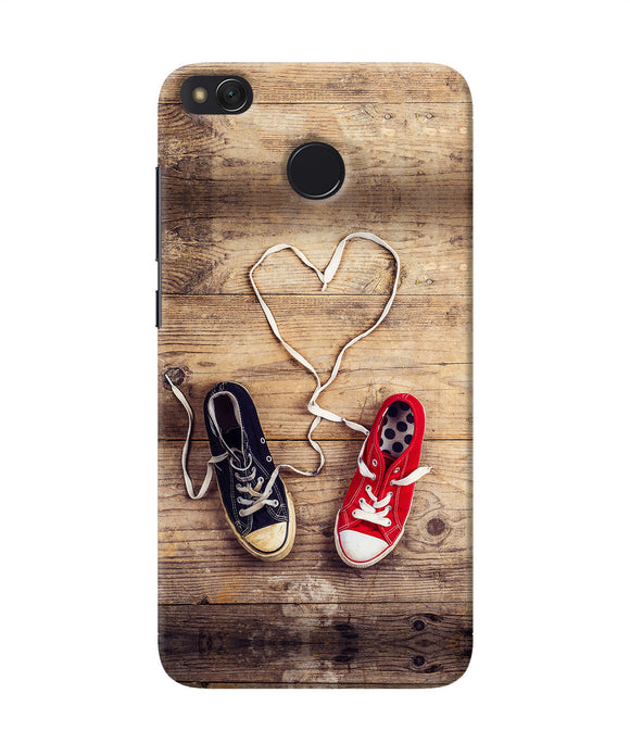 Shoelace Heart Redmi 4 Back Cover