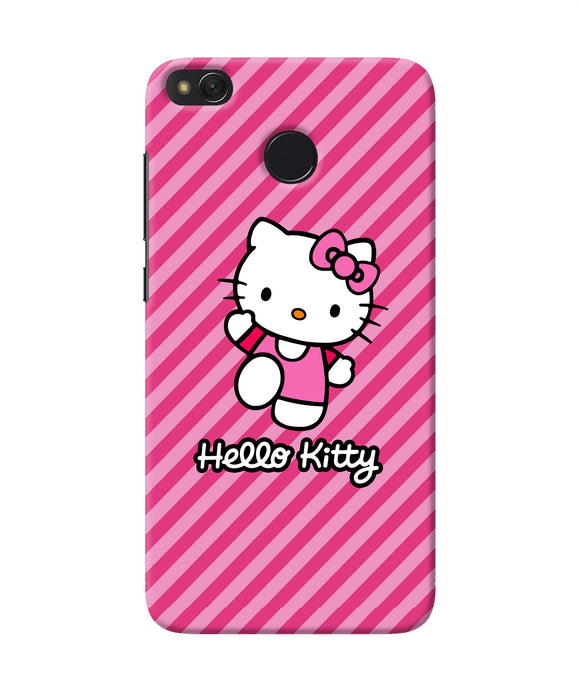 Hello Kitty Pink Redmi 4 Back Cover